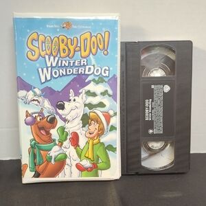 4/$20 Scooby-Doo Winter Wonderdog Clamshell VHS